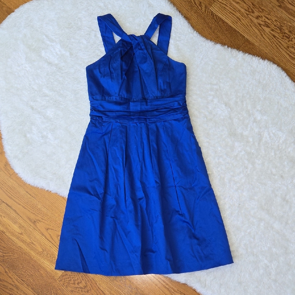 Davids Bridal Blue Formal Dress, Womens Size 6